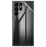 Матовая гидрогелевая пленка на заднюю панель Samsung Galaxy S22 Ultra
