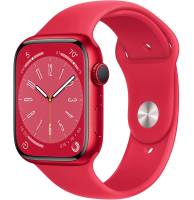 Apple Watch Series 8 GPS 45mm PRODUCT RED Aluminum Case w. PRODUCT RED S. Band
