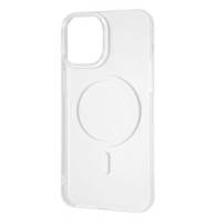 Чохол накладка WAVE Premium Crystal Case with MagSafe iPhone 15 Pro Max (transparent)