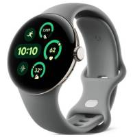 Google Pixel Watch 3 41 mm LTE Champagne Gold Aluminum Case/Hazel Active Band
