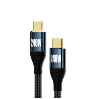 Кабель Remzona з конекторами USB-C (Type-C) 240W 1.5м CCC15-05BK