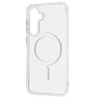 Чохол WAVE Clear Case (PC+TPU) with Magnetic Ring Samsung Galaxy S24/S25