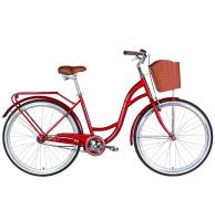 Велосипед Dorozhnik 28" 19"(48 см) AQUAMARINE BH OPS-D-28-492 бордовий
