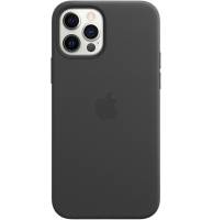 Чохол накладка Apple iPhone 12 | 12 Pro Leather Case with MagSafe - Black (MHKG3)