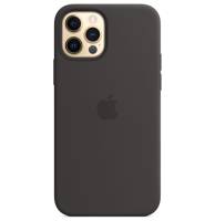Чохол накладка Apple iPhone 12/12 Pro Silicone Case - Black