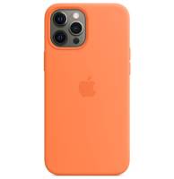 Чехол накладка Apple iPhone 12 Pro Max Silicone Case with MagSafe - Kumquat (MHL83)