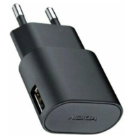 Зарядное устройство для Nokia Power Adapter EU Black 18W (FC0300)