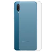 Матовая гидрогелевая пленка на заднюю панель Samsung Galaxy A02