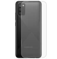 Матовая гидрогелевая пленка на заднюю панель Samsung Galaxy A02s