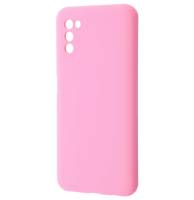 Чехол накладка WAVE Full Silicone Cover Samsung Galaxy A03s - Light Pink