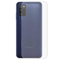 Матовая гидрогелевая плёнка на заднюю панель Samsung Galaxy A03s