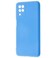 Чехол накладка WAVE Full Silicone Cover Samsung Galaxy A12/M12 (Blue)