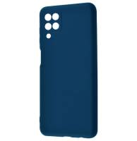 Чехол накладка WAVE Colorful Case (TPU) Samsung Galaxy A12 (Blue)