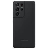 Чехол для смартфона Samsung G998 Galaxy S21 Ultra Silicone Cover Black