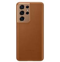 Чехол для смартфона Samsung G998 Galaxy S21 Ultra Leather Cover Brown
