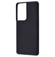 Чехол накладка WAVE Colorful Case (TPU) Samsung Galaxy S21 Ultra - Black