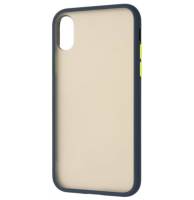 Чехол накладка Gelius Bumper Mat Case для Xiaomi Redmi 9 Blue