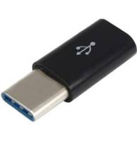 Перехідник USB 3.1 Type-C to Micro USB Adapter Black
