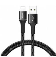 Кабель Baseus USB-C to USB-A Halo Data 3A (1m) - Black