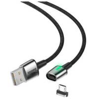 Кабель Baseus USB-C to USB-A Zinc Magnetic 2A (2m) - Black