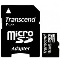 Карта памяти microSDHC 16GB Transcend (10 class)