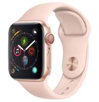 Apple Watch Series 4 GPS 40mm Gold Alum. w. Pink Sand Sport b. Gold Alum. (MU682)
