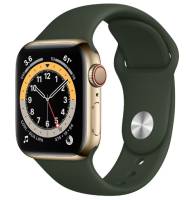 Apple Watch Series 6 GPS + Cellular 40mm Gold Stainless Steel (M02W3, M06V3)